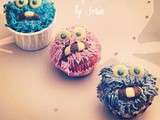 Cupcakes Cookie Monster