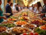 Comment organiser un buffet de nourriture halal à volonté pour votre événement