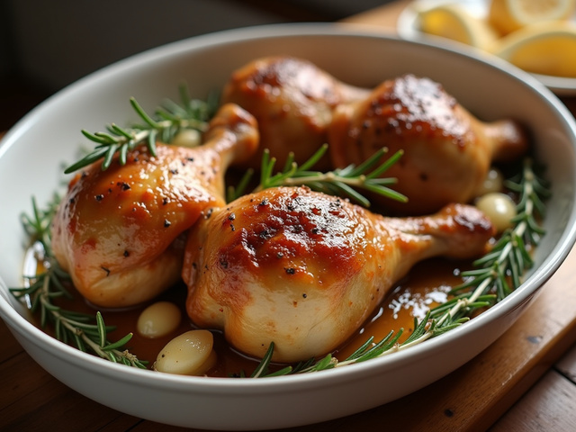 Recettes Cuisses De Pintade Au Four