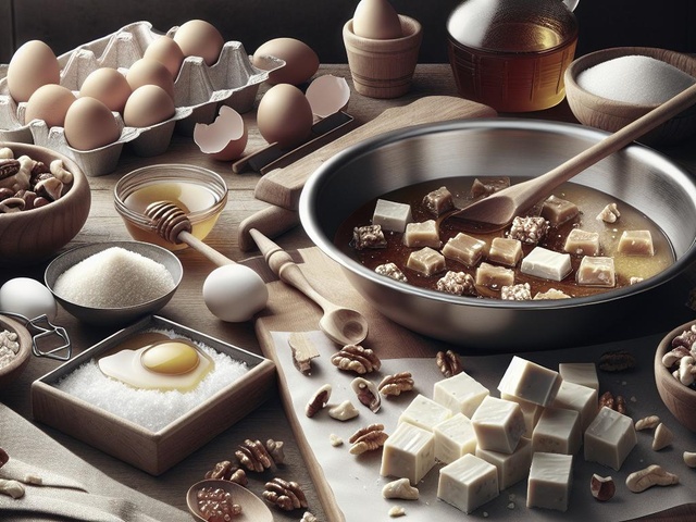 Recette Nougat facile - Les recettes de Nougat les plus faciles et rapides