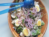 Gourmande de salade de chou blanc croquante