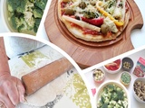 Pizza maison végétarienne : une explosion de saveurs végétales