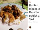 Poulet massalé – Recette du poulet Créole 974