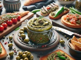 Tapenade verte : la star des apéritifs méditerranéens