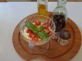 Tiramisu tomate cerise mozzarella et pesto – Recette express