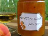 Confiture d'abricot au cognac