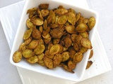 Graines de courge grillées aux épices