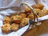 Muffins ou mini-cakes pomme-cannelle-crumble