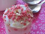 Cupcake aux pralines roses Sainte Lucie®