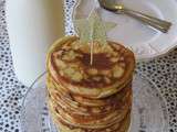 Pancakes garnis au beurre de cacahuète (chandeleur)