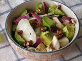 Salade gourmande avec l'huile d'olive et à l'ail Bio Planète