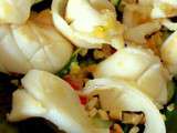 Salade de calamars grillés à la thaïe
