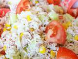 Salade de riz au thon