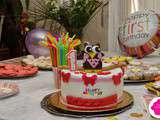 Anniversaire fille 1 an: petits animaux