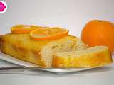 Cake à l'orange imbibé - sans gluten, sans lactose