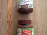 Pates à tartiner chocolat-coco et chocolat-caramel - Jardin Bio