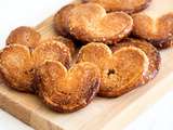 Biscuits palmiers