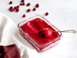 Sorbet à la framboise