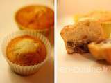 Muffins aux châtaignes coeur de crème de marrons au Thermomix