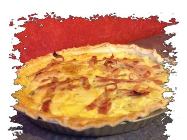 Tarte à La Tome Fraîche Du Cantal recettes.de