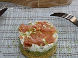 Cheesecake avocat, fromage