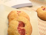 Cookies aux fraises