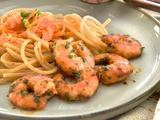 Crevettes grillées au paprika et persil