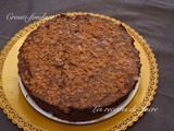 Gâteau crousti- fondant chocolat et poires