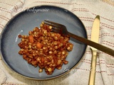 Lentilles à la bolognaise au chorizo