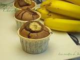 Mini cakes chocolat, bananes