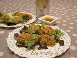 Salade de lentilles corail et quinoa au curry