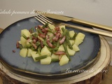 Salade de pommes de terre et haricots