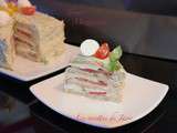 Sandwich cake tomate, mozzarella