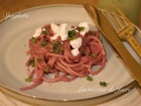 Spaghettis à la betterave