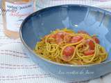 Spaghettis à la tholognaise et tomates