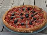 Tarte aux tomates et oignons confits