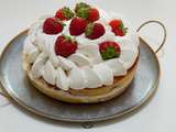Gâteau d’anniversaire aux fraises