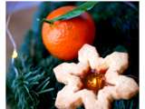 Biscuits vitraux complètement addictifs à la mandarine pour Noël