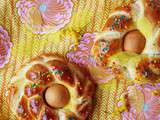 Brioche de Pâques #5 : Easter bread, tu vuoi far' l'americano, mericano per Pasqua