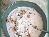 Tarator (soupe froide Bulgare / sopa fría Búlgara