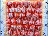 Tarte aux fraises / Tarta de fresas