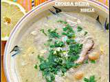 Chorba beida -Soupe algéroise au poulet
