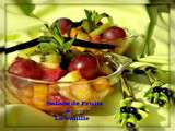 Salade de fruits à la vanille