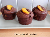Petits gâteaux pêches – cacao