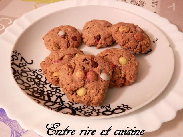 Cookies à la farine de coco et pépites de chocolat - Entre rire et cuisine