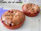 Crumble de cookies fraises-framboises