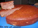 Gâteau aux poires et à la farine de châtaigne Corse