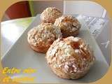 Muffins abricots-raisins secs et flocons d'avoine