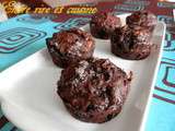 Muffins cacao/banane/pépites de chocolat inspirés par Nigella Lawson