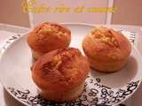 Muffins des Rois (coeur de frangipane)